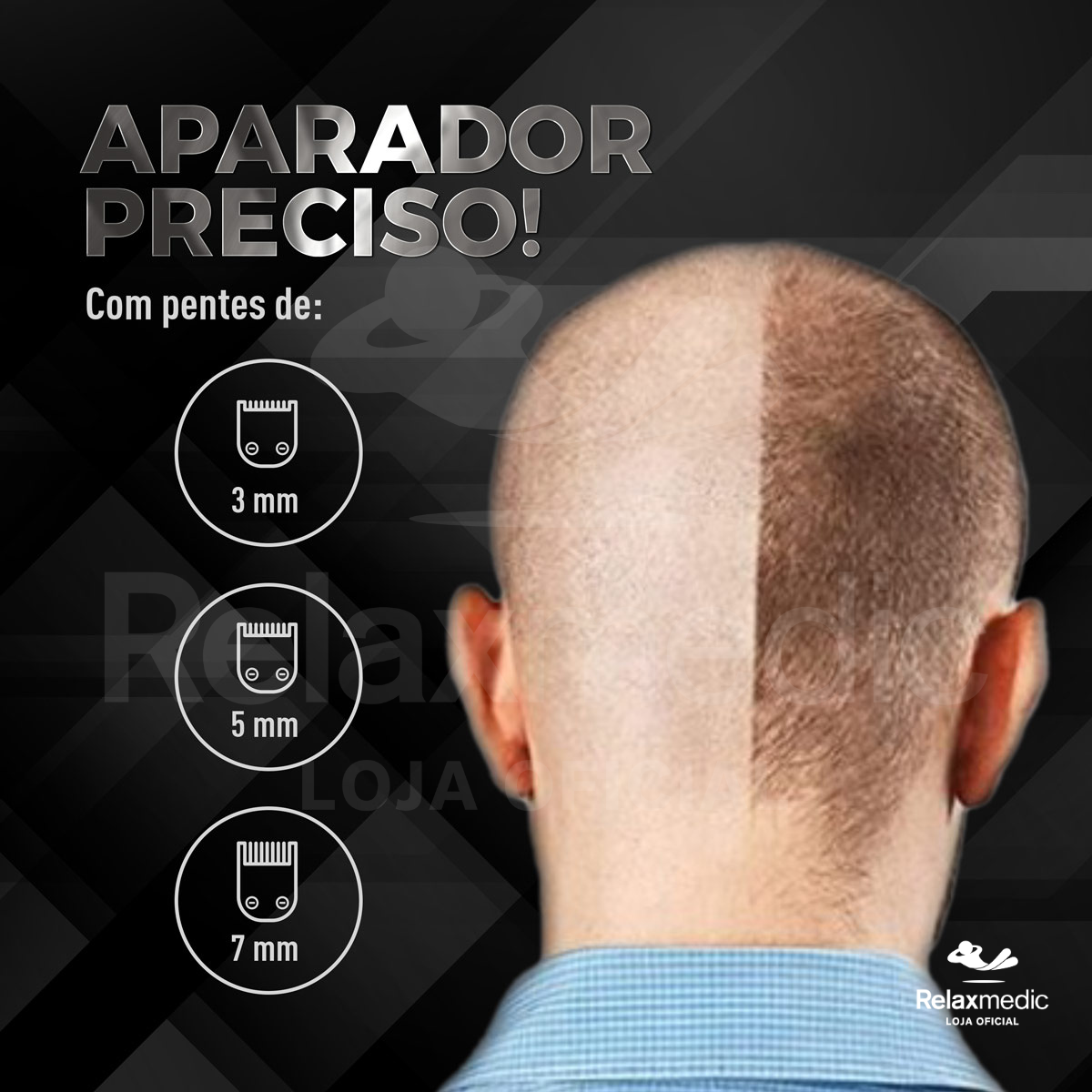 Barbeador Elétrico Multiuso 5 em 1