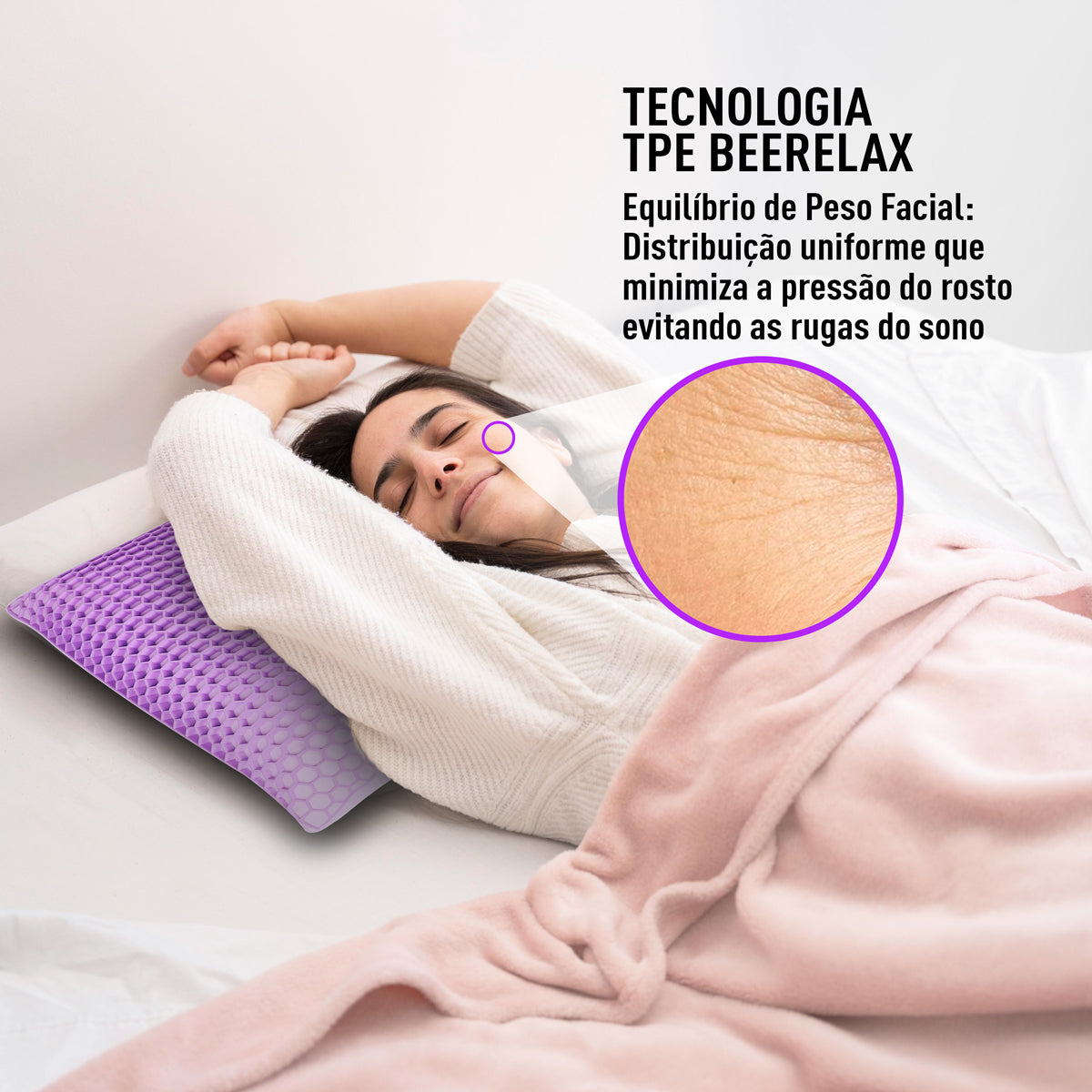 Travesseiro Ortopédico BeeRelax Dr. Coluna