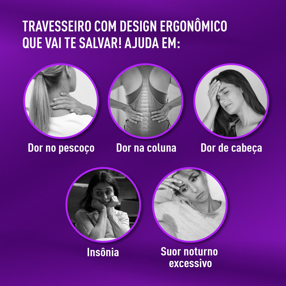 Travesseiro Ortopédico BeeRelax Dr. Coluna