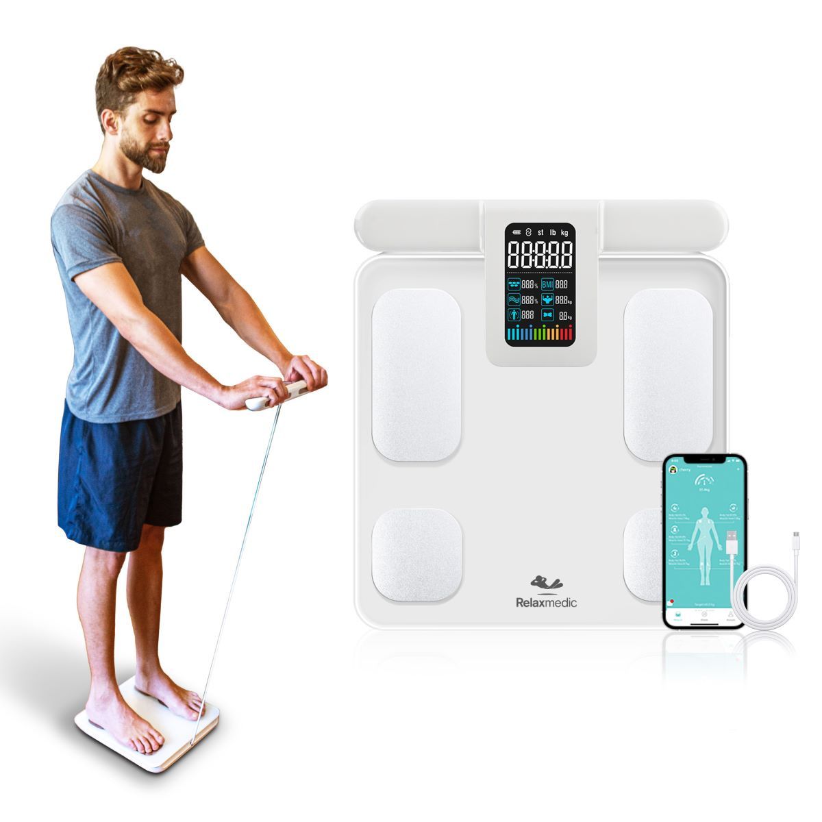 Balança de Bioimpedância BodyScan Pro