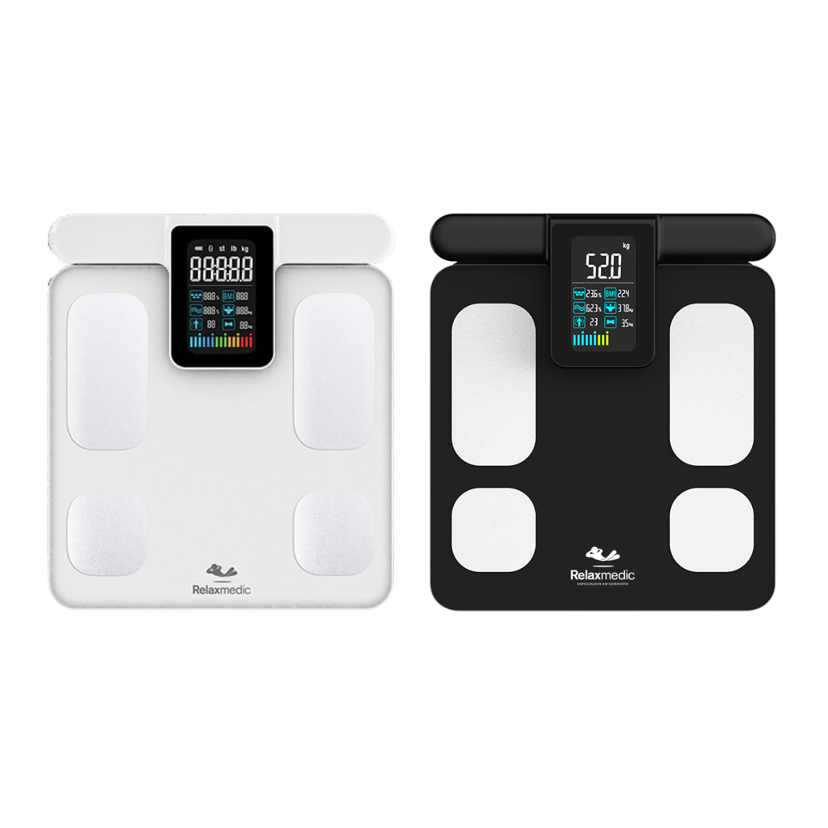 Balança Digital de Bioimpedância BodyScan Pro