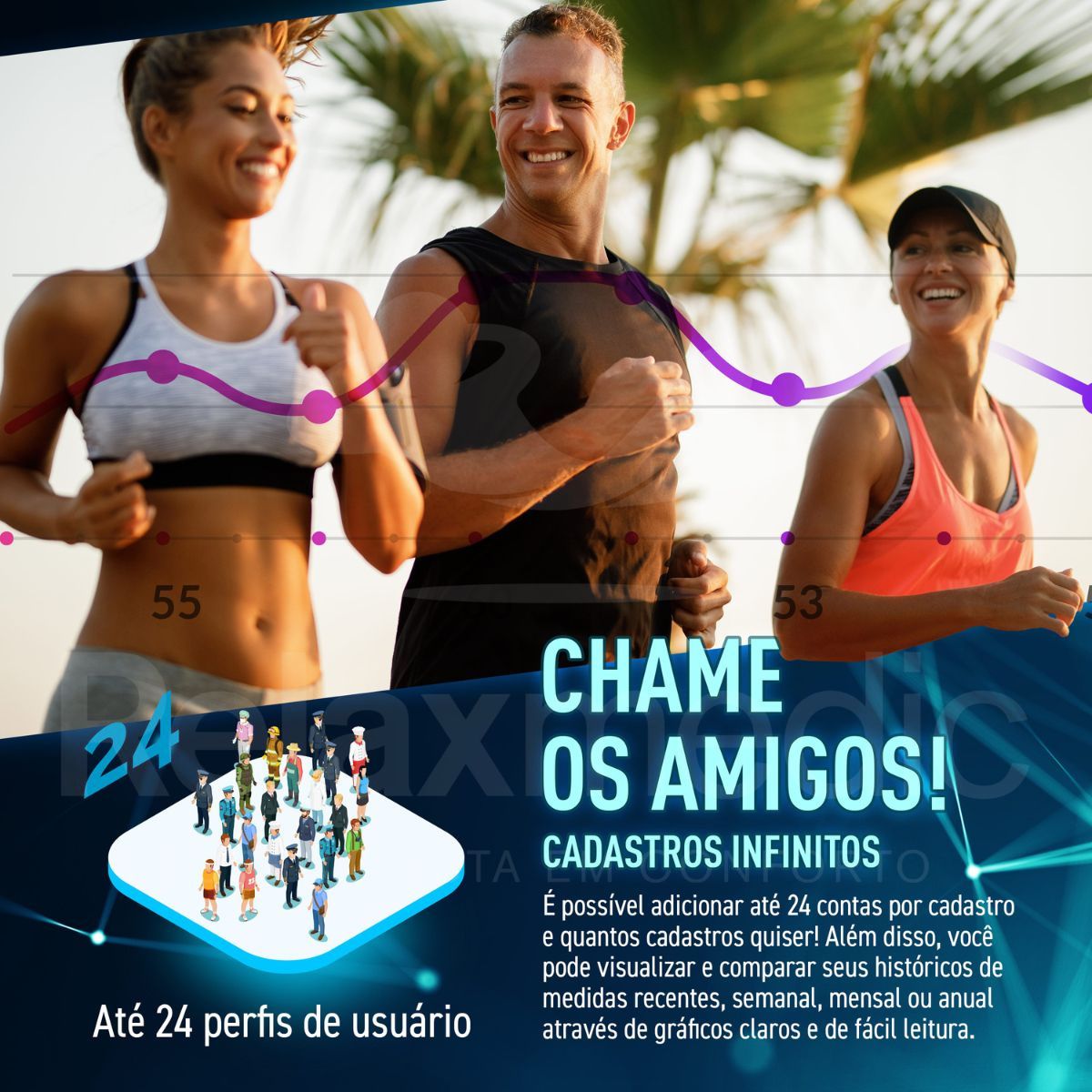 Balança de Bioimpedância Digital App