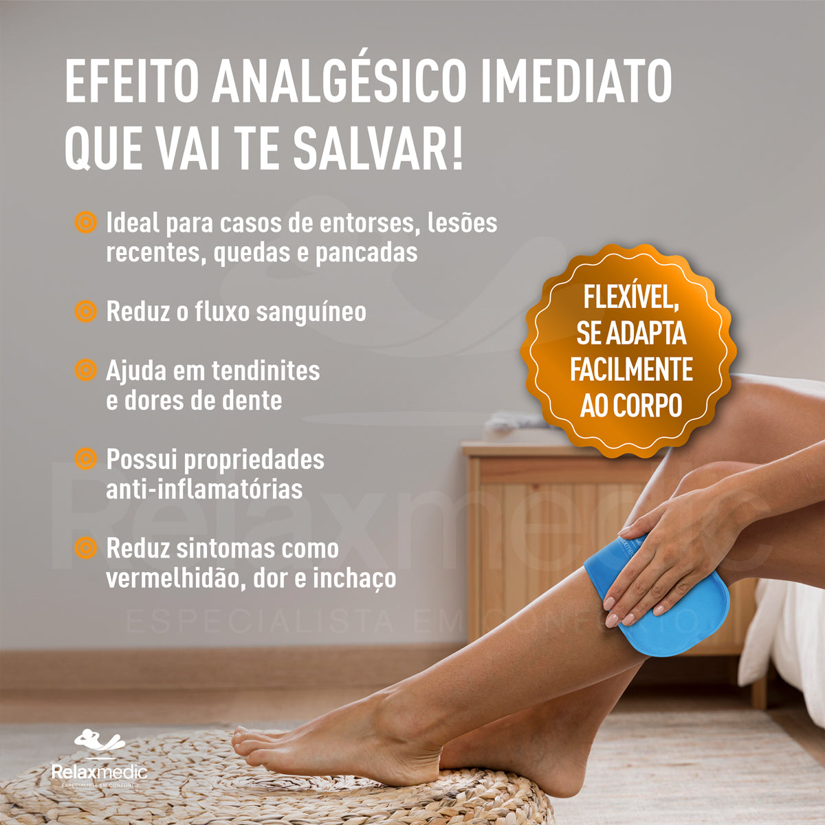 Bolsa Térmica Quente e Fria Gel Soft