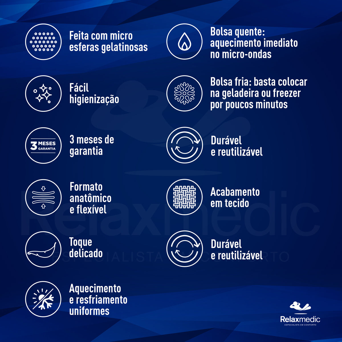 Bolsa Térmica Quente e Fria Gel Soft