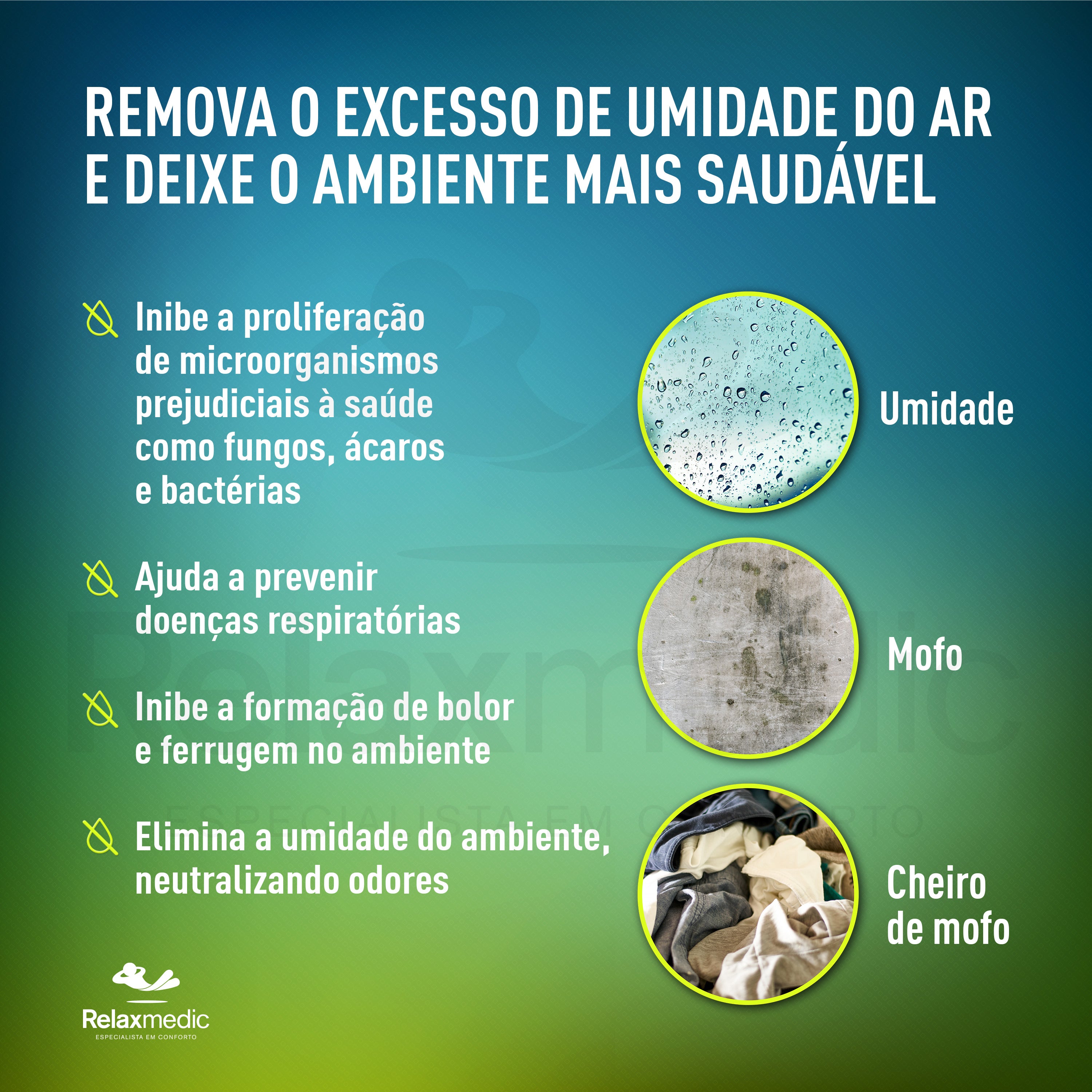 Desumidificador de Ar Humidblock