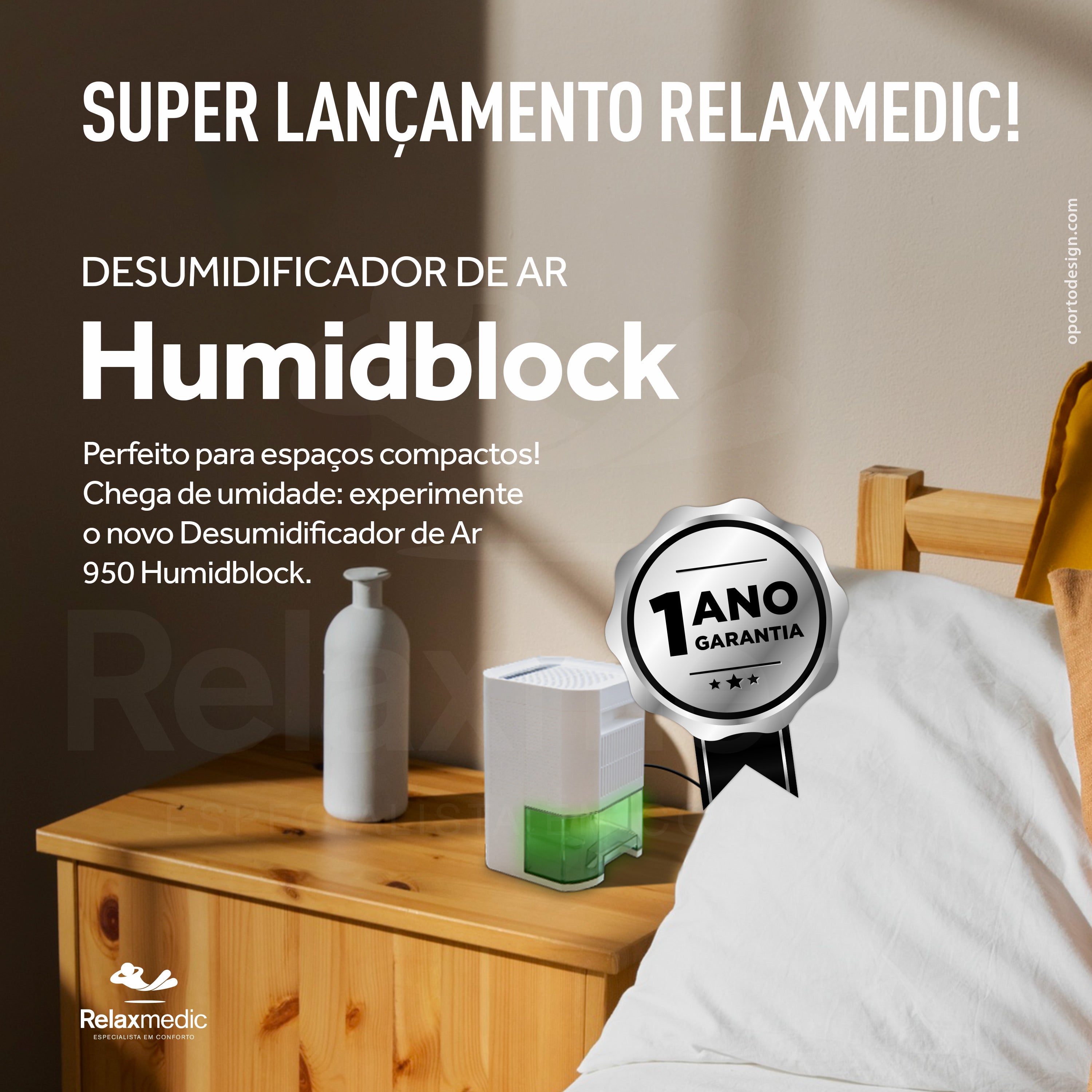 Desumidificador de Ar Humidblock