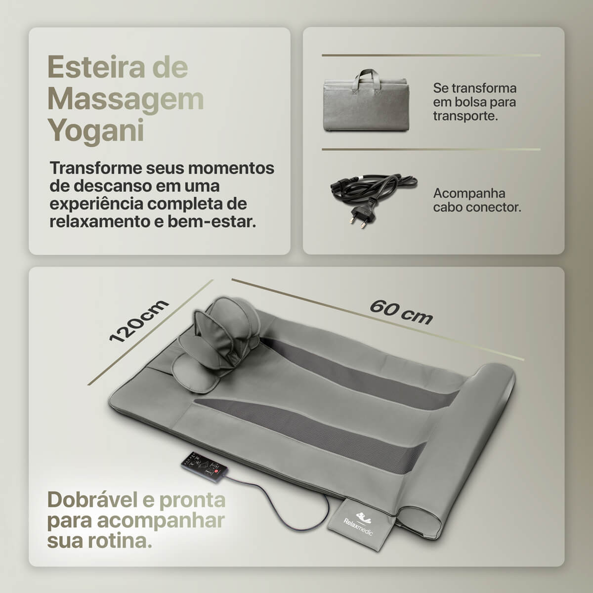 Esteira de Massagem Yogani