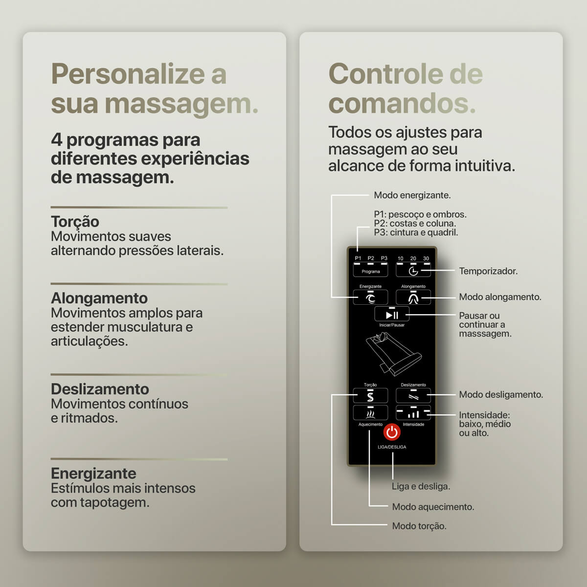 Esteira de Massagem Yogani