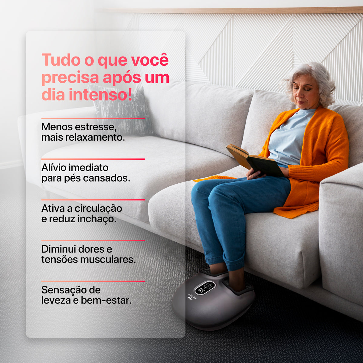 Massageador de Pés Stepflow