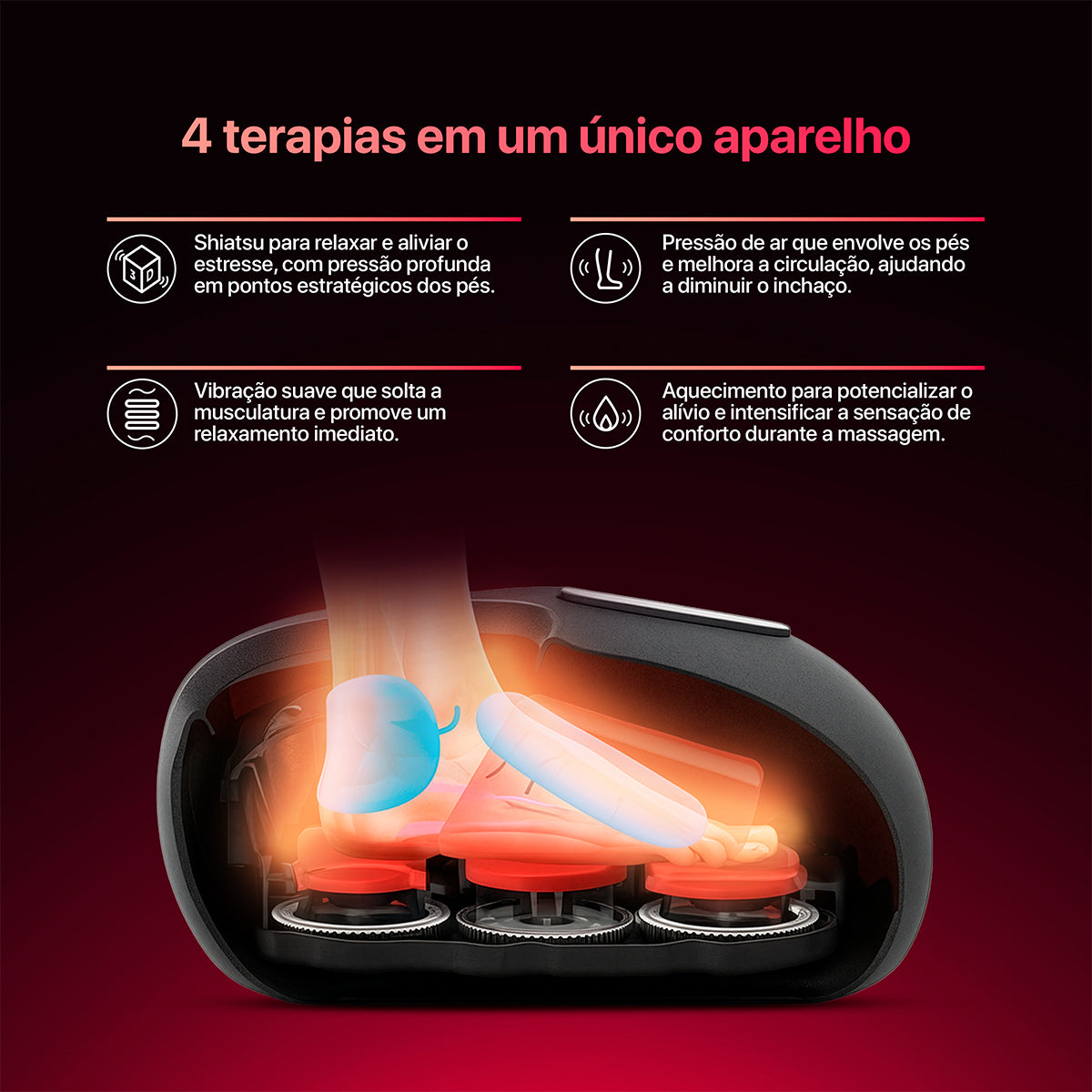 Massageador de Pés Stepflow