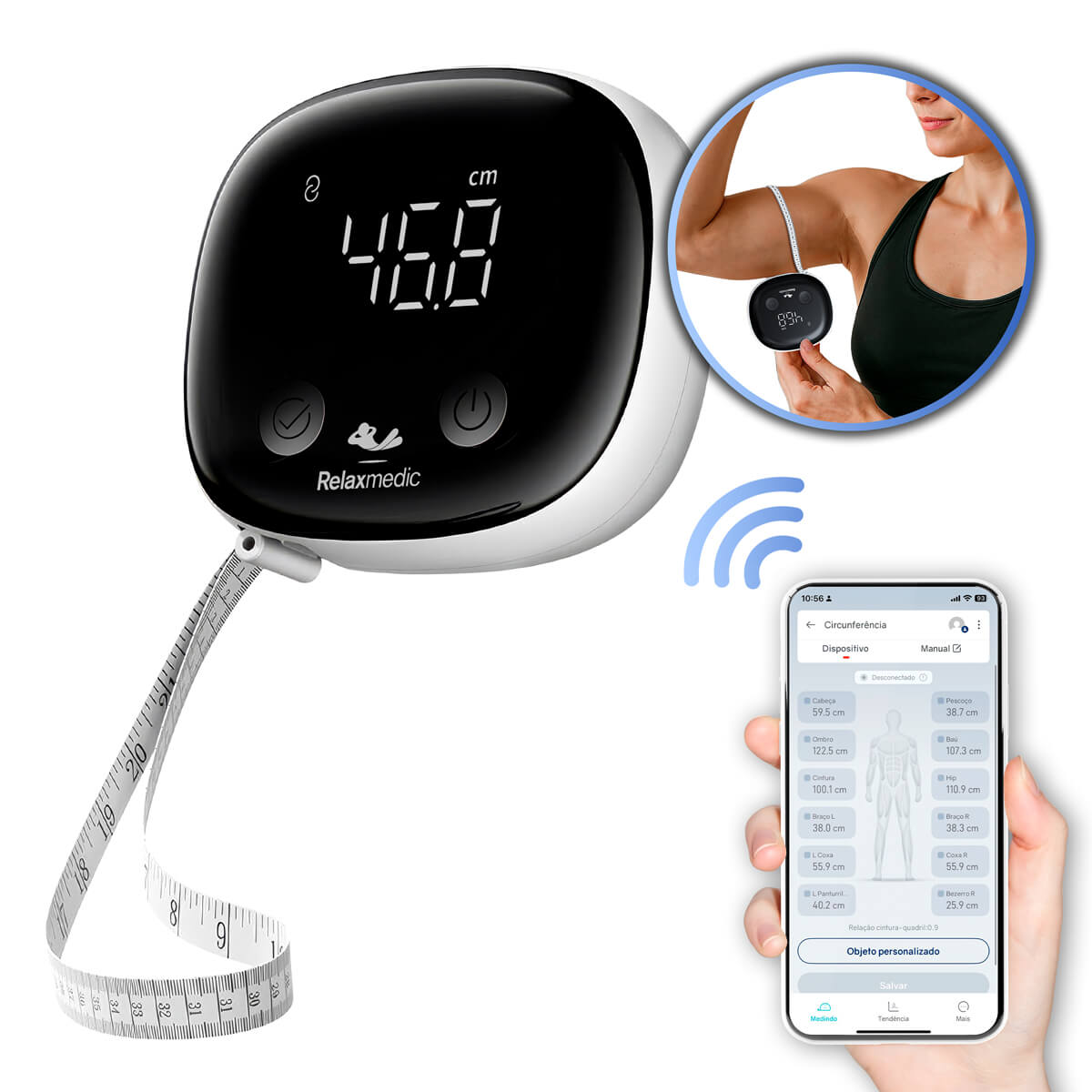 Fita Métrica Digital Smart RX20