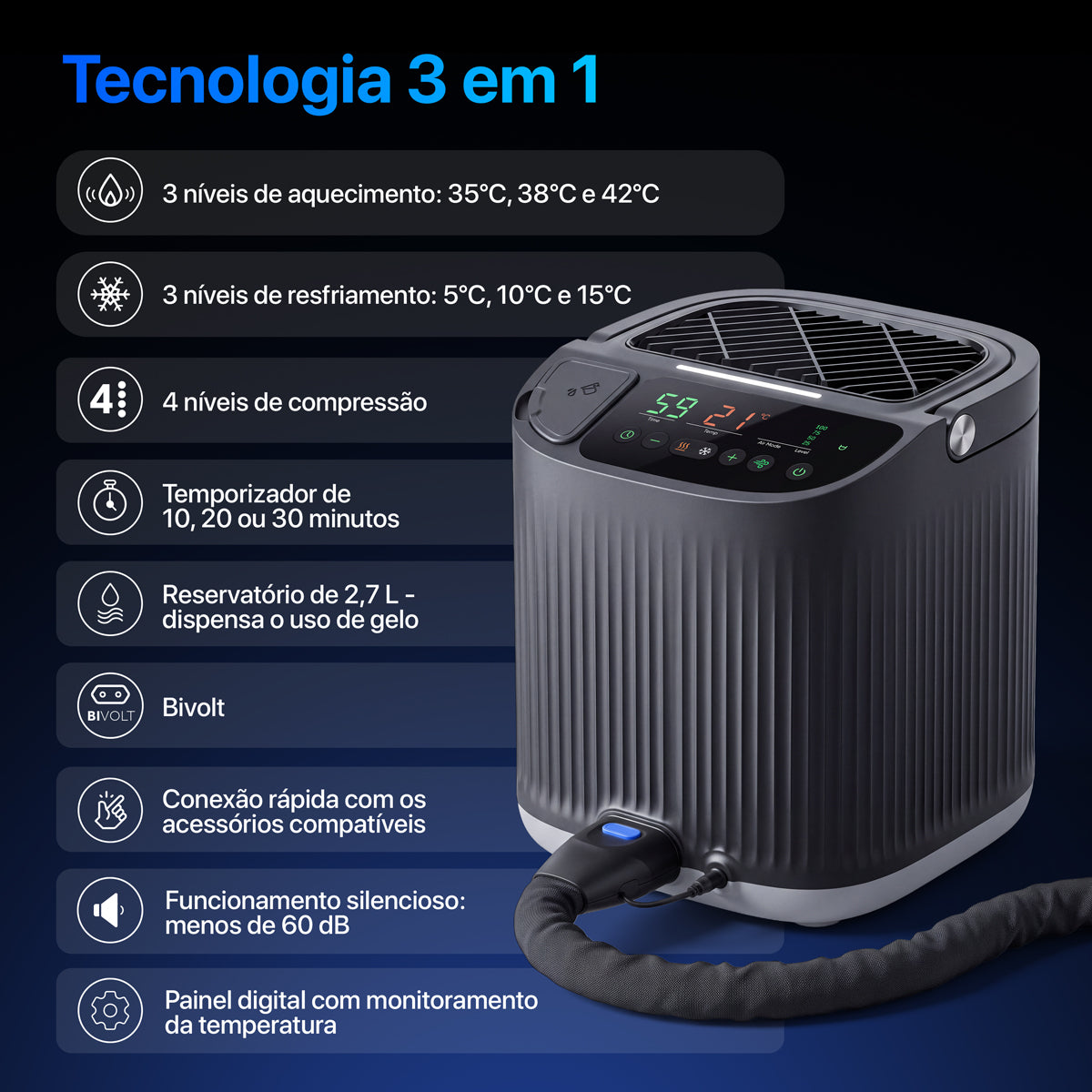 Kit Cryothermax Central + Par de Botas