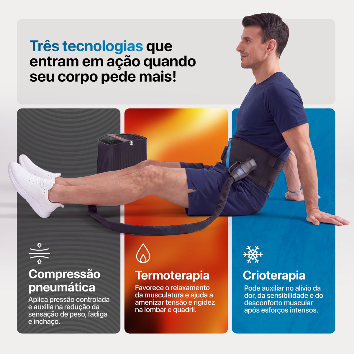 Acessório Lombar e Quadril Cryothermax