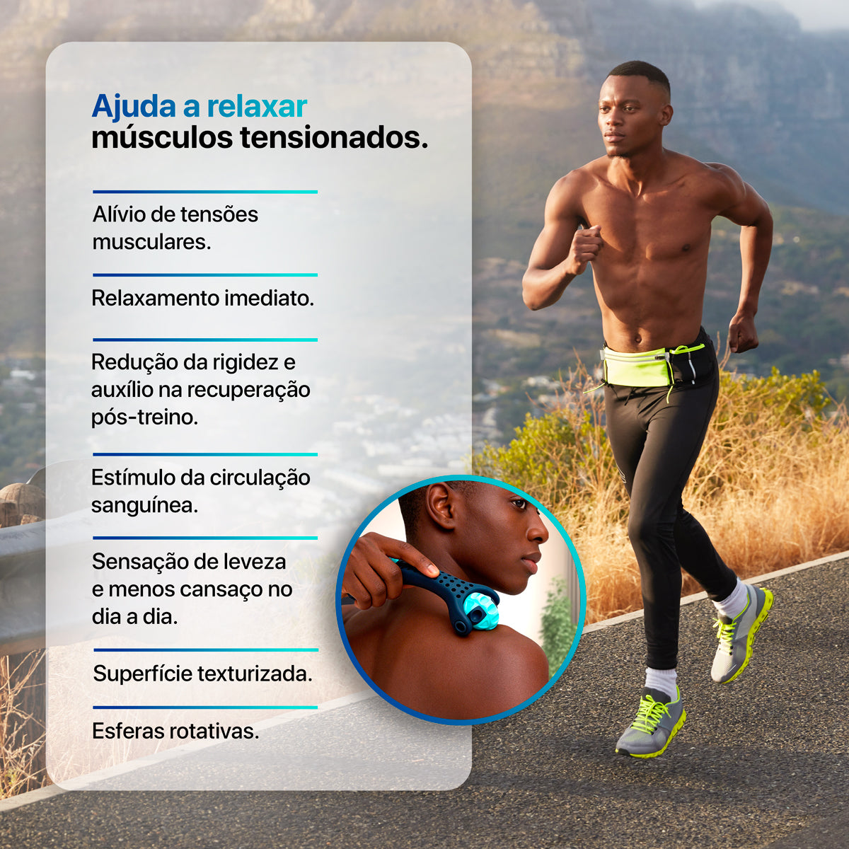 Massageador Manual Duo Press