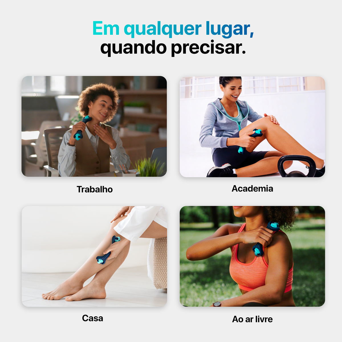 Massageador Manual Duo Press