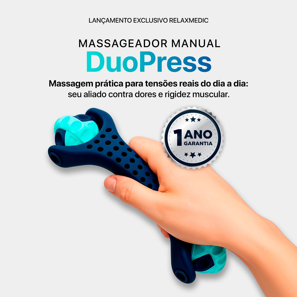 Massageador Manual Duo Press