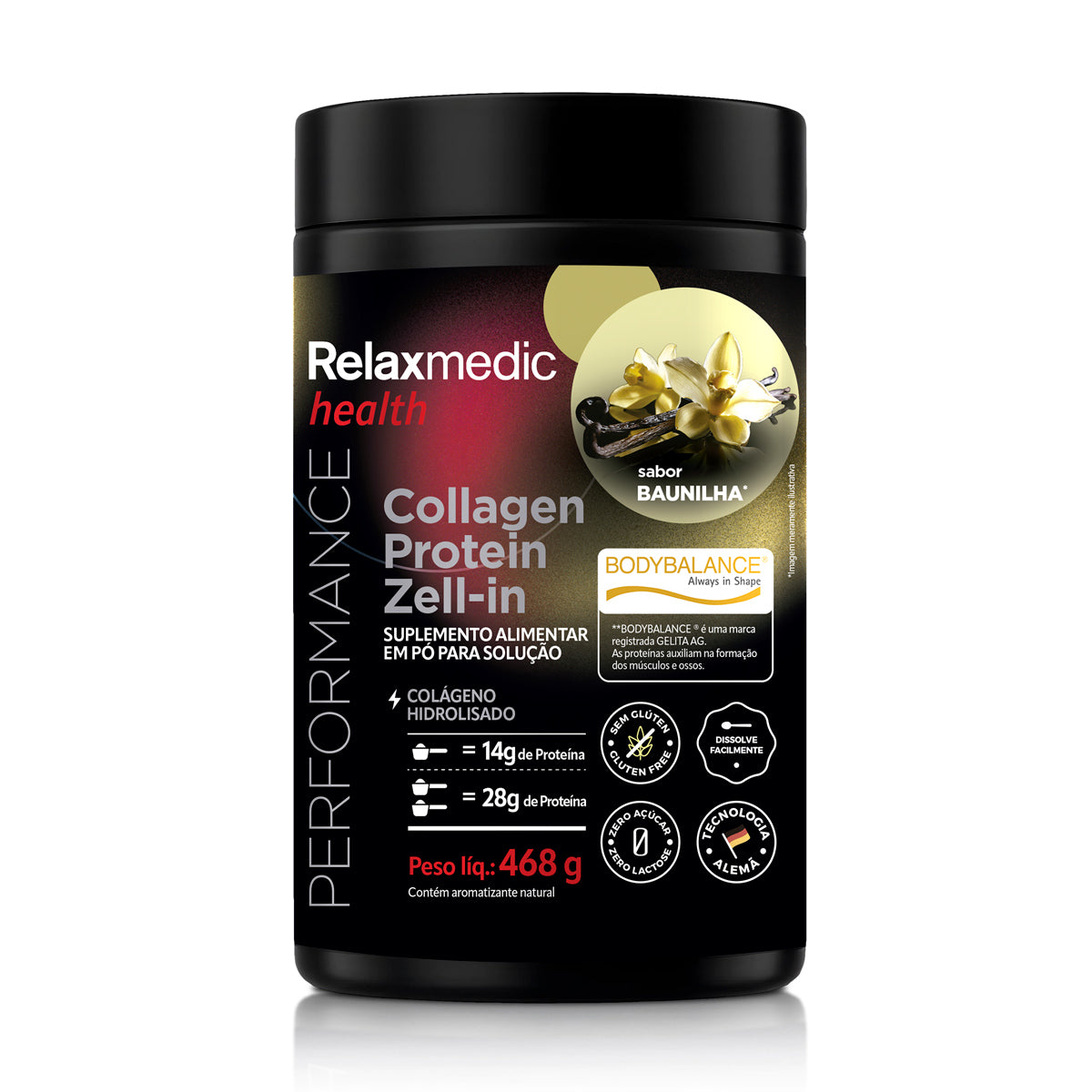 Collagen Protein Zell-In Baunilha