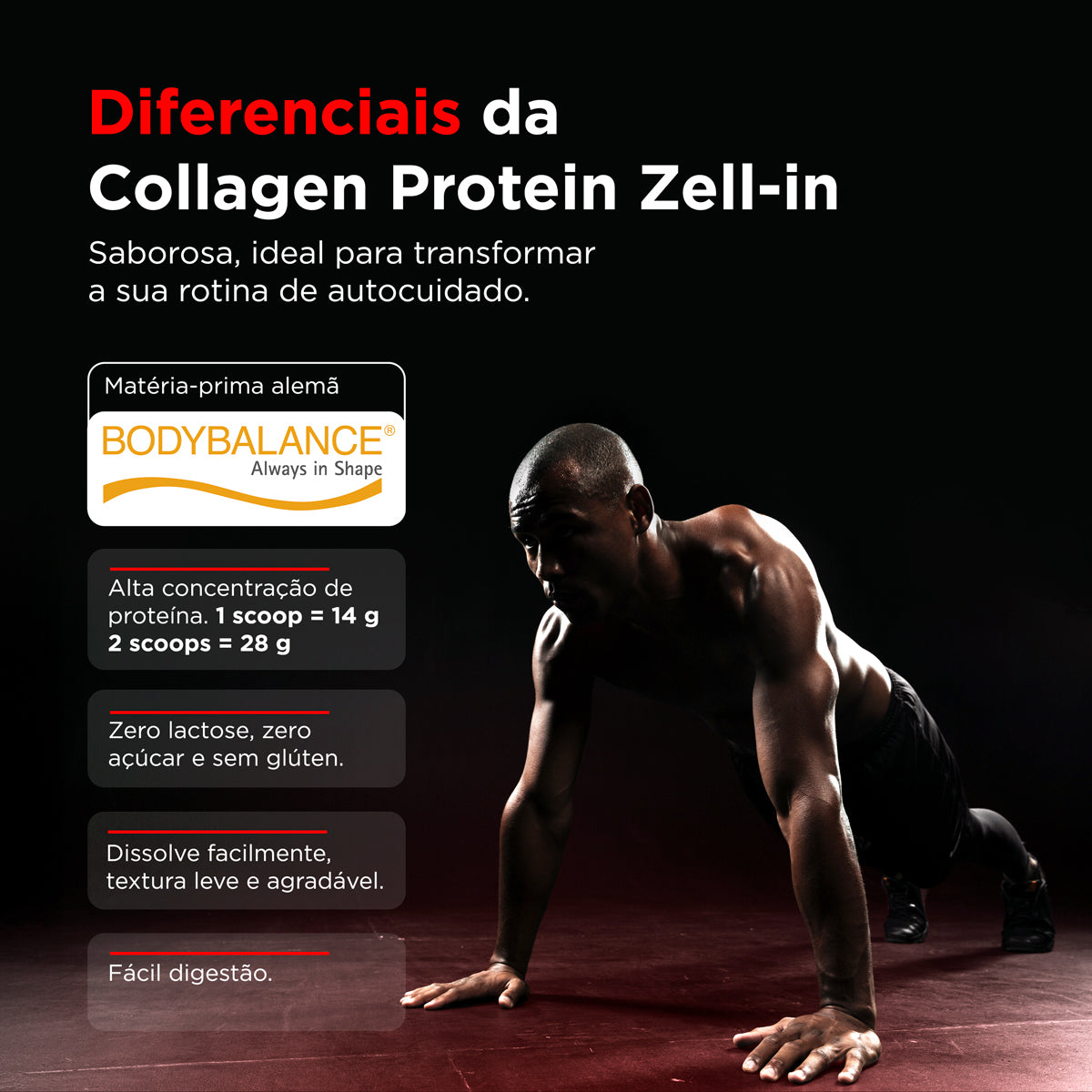 Collagen Protein Zell-In Baunilha