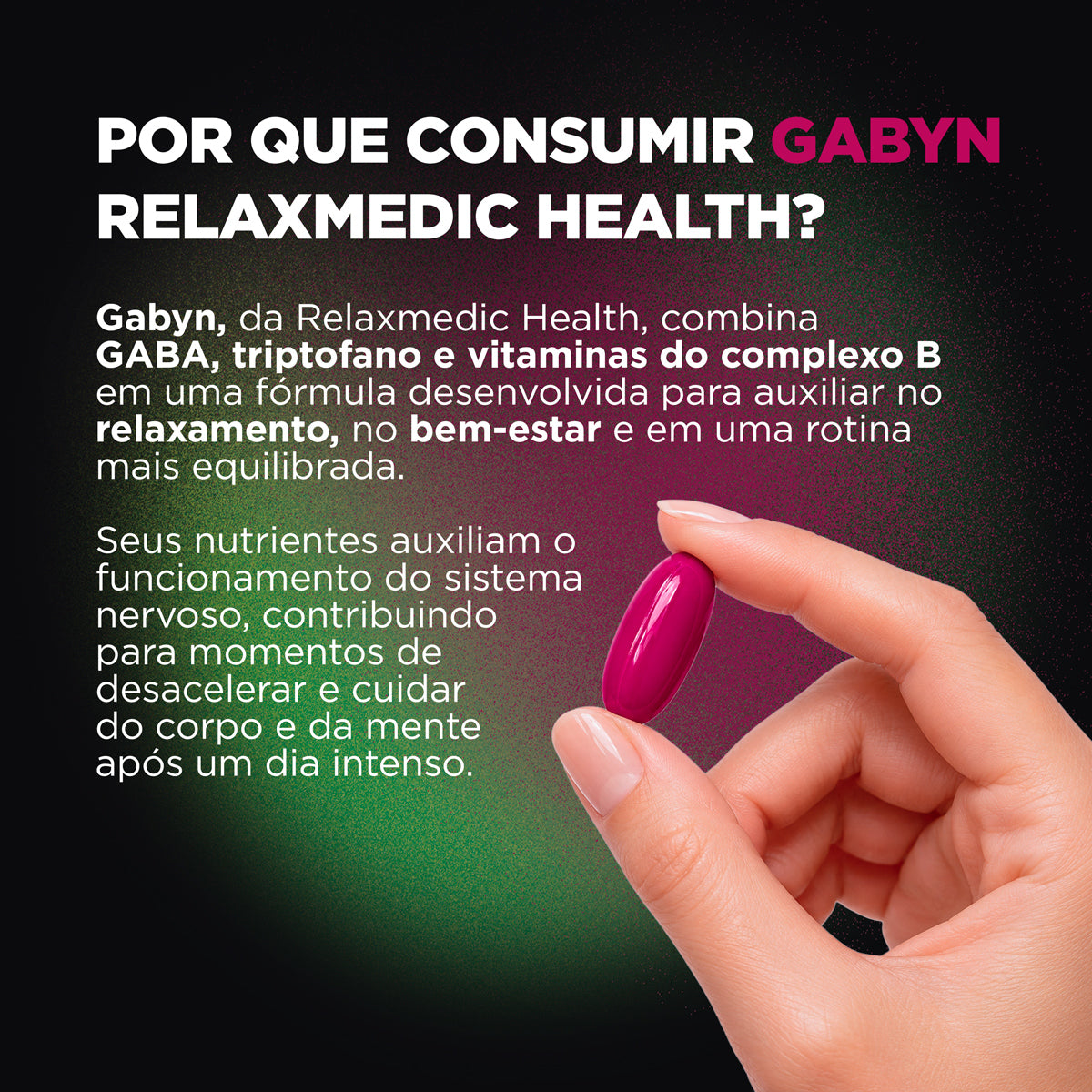 Gabyn Suplemento Alimentar 30 Cápsulas