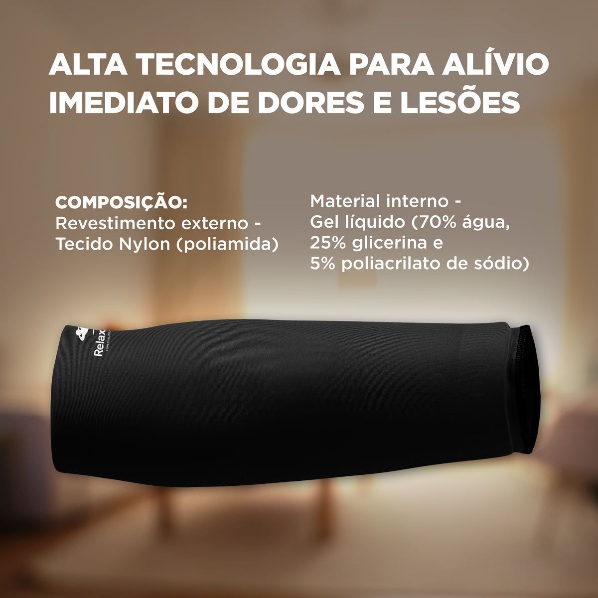 Bolsa Térmica Gel Multifuncional G Preta