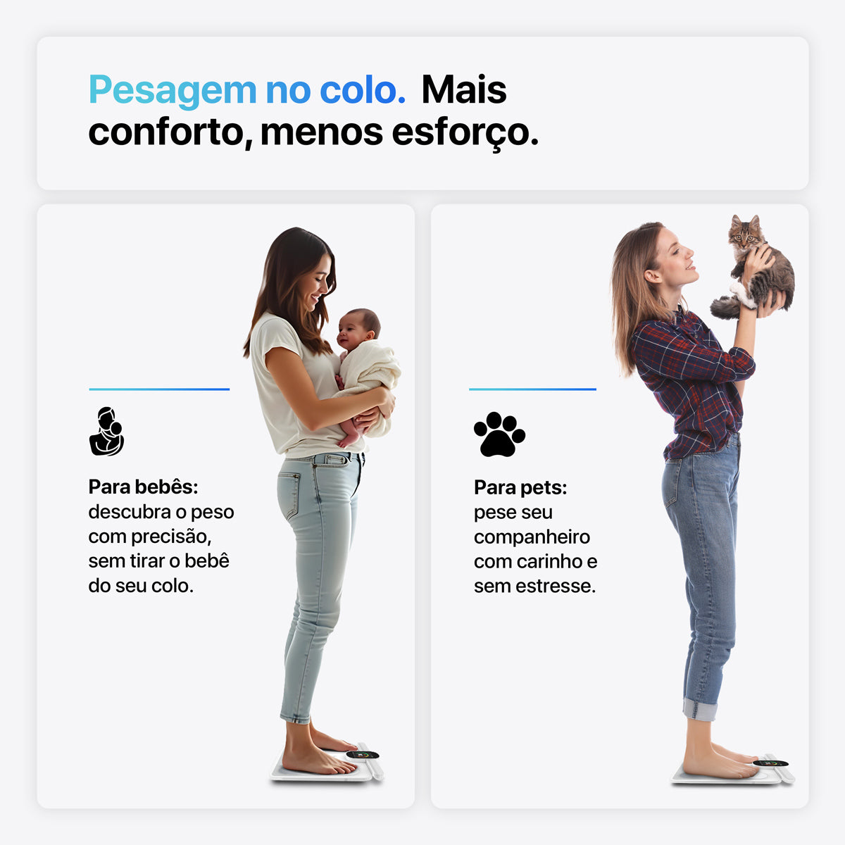 Balança de Bioimpedância Bodyscan Vision Branca