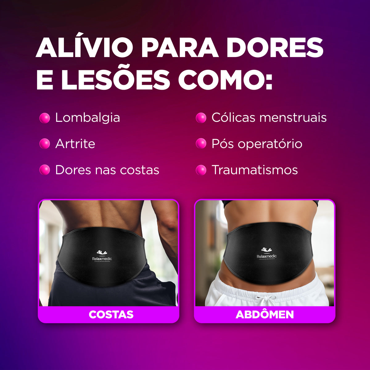 Bolsa Térmica Gel Costa Preta