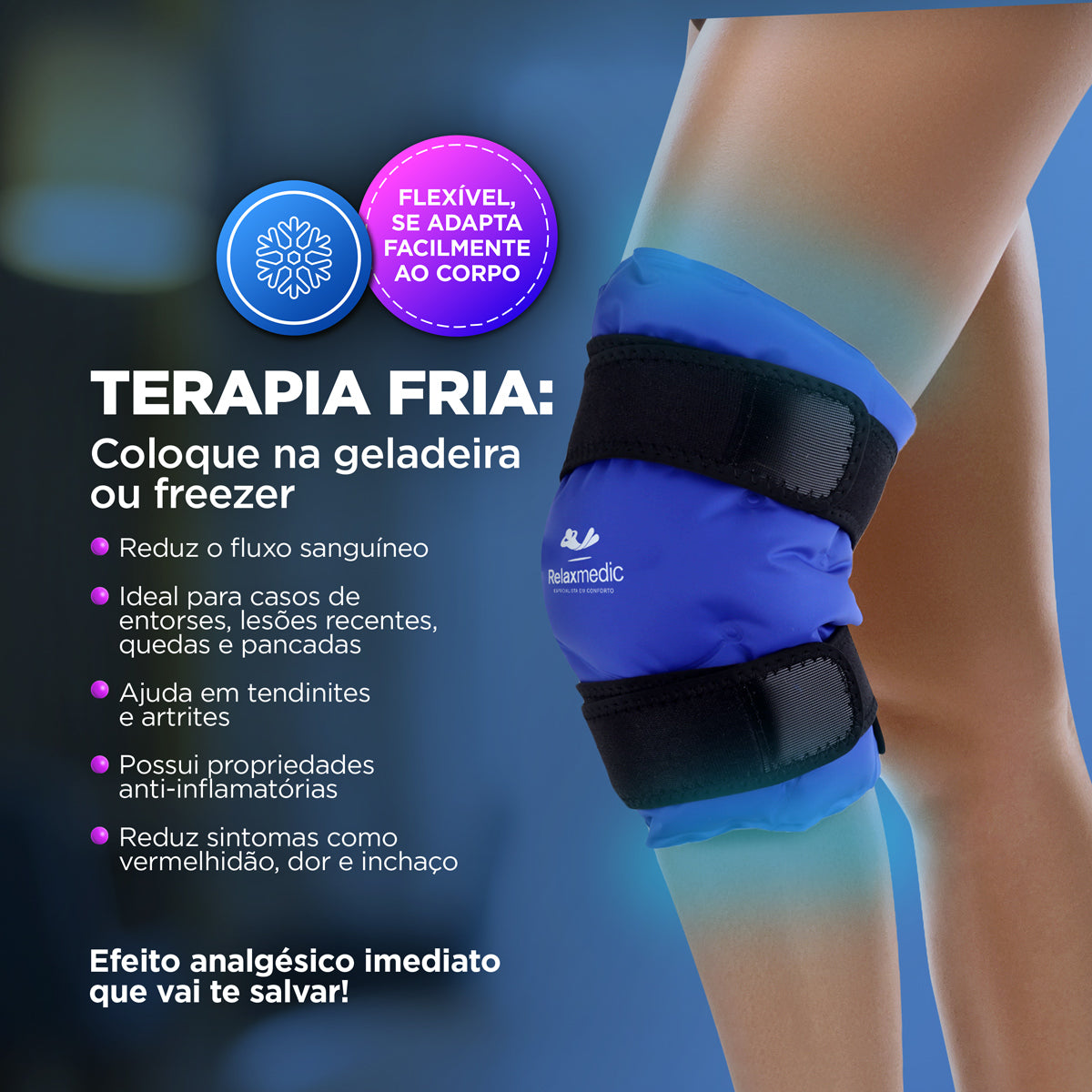 Bolsa Térmica Gel Adapt Pro Azul