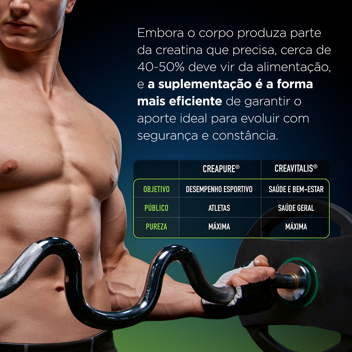 Creatina Pure Force com Creapure® 100g