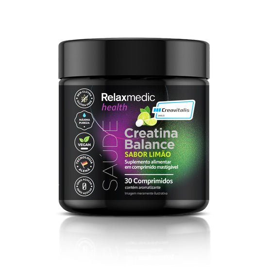 Creatina Alemã 100% Pura Creavitalis® - 30 Tabletes