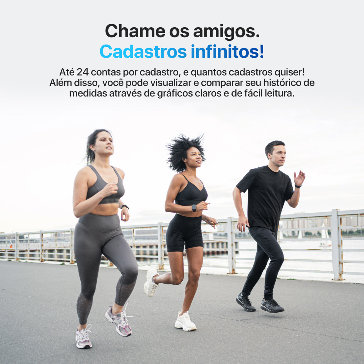 Balança de Bioimpedância Digital Smart