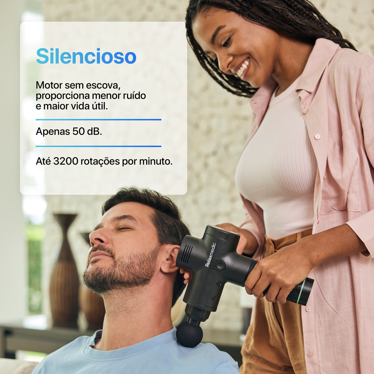 Pistola Massageadora Profissional Deep Therapy