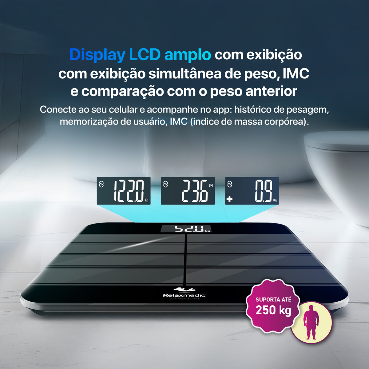 Balança Digital Max 250kg