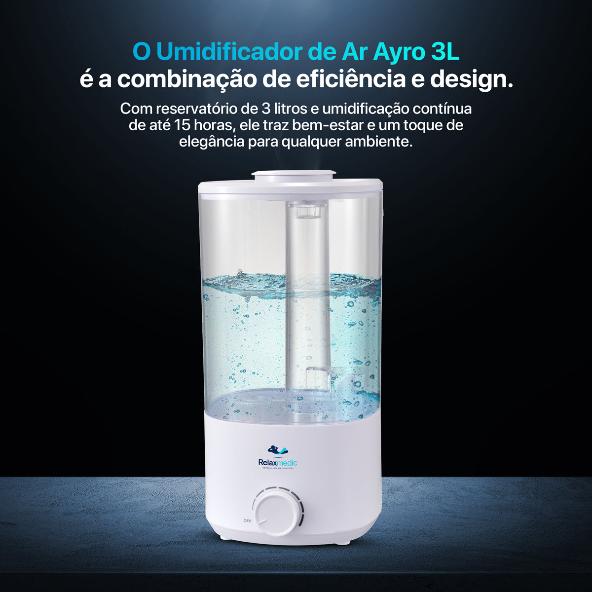 Umidificador Ayro 3L Branco