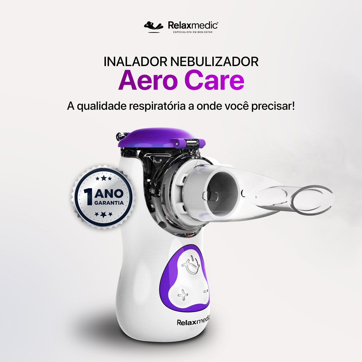 Inalador Nebulizador Portátil Aero Care