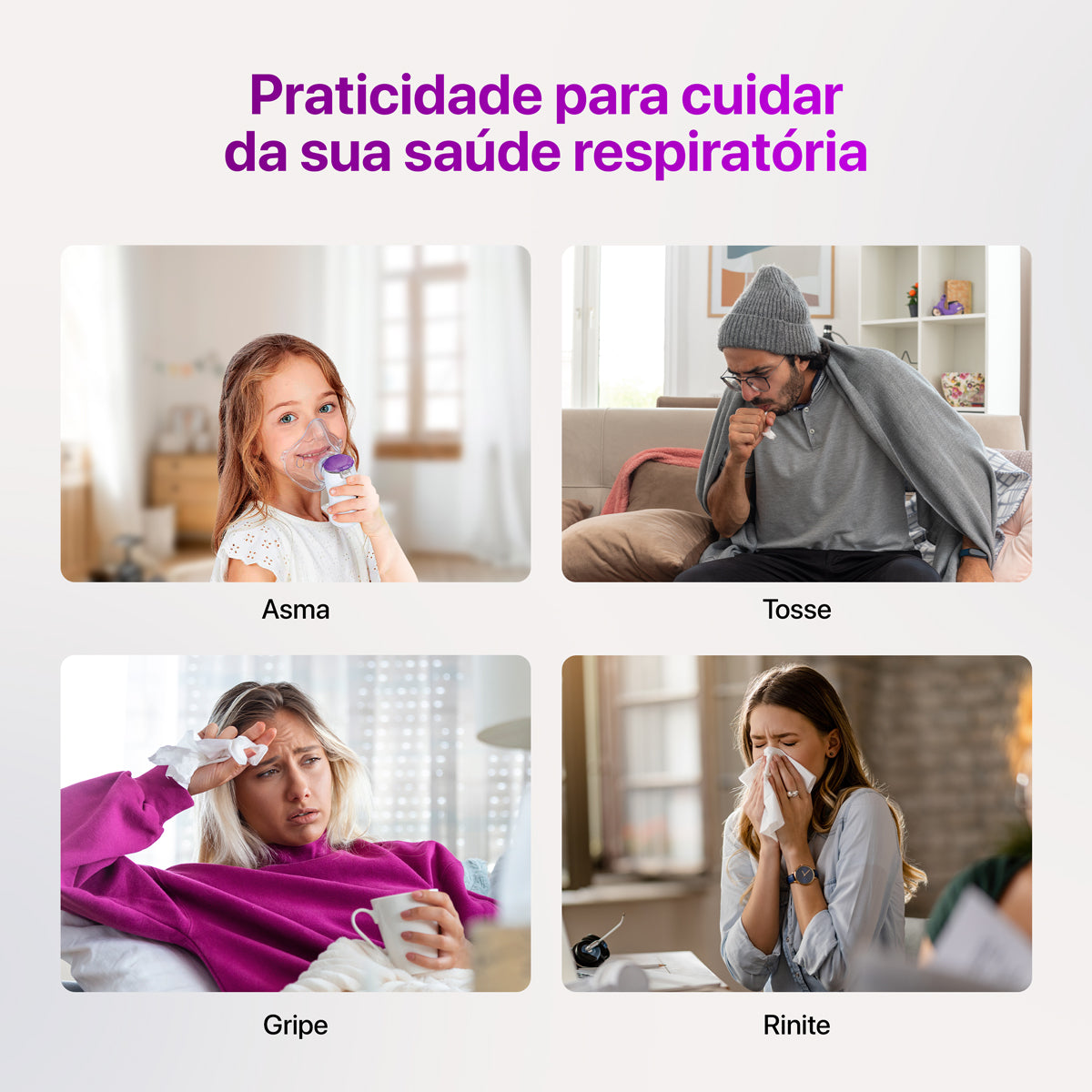 Inalador Nebulizador Portátil Aero Care
