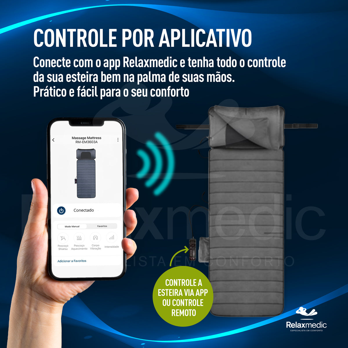 Esteira Massageadora Pillow Top