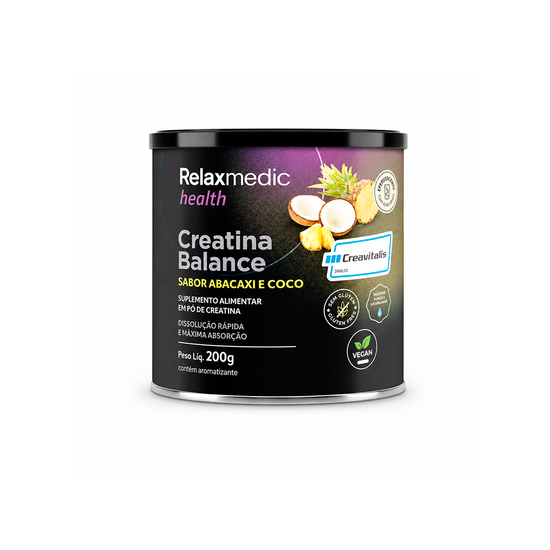 Creatina Balance - Sabor Abacaxi & Coco 200g