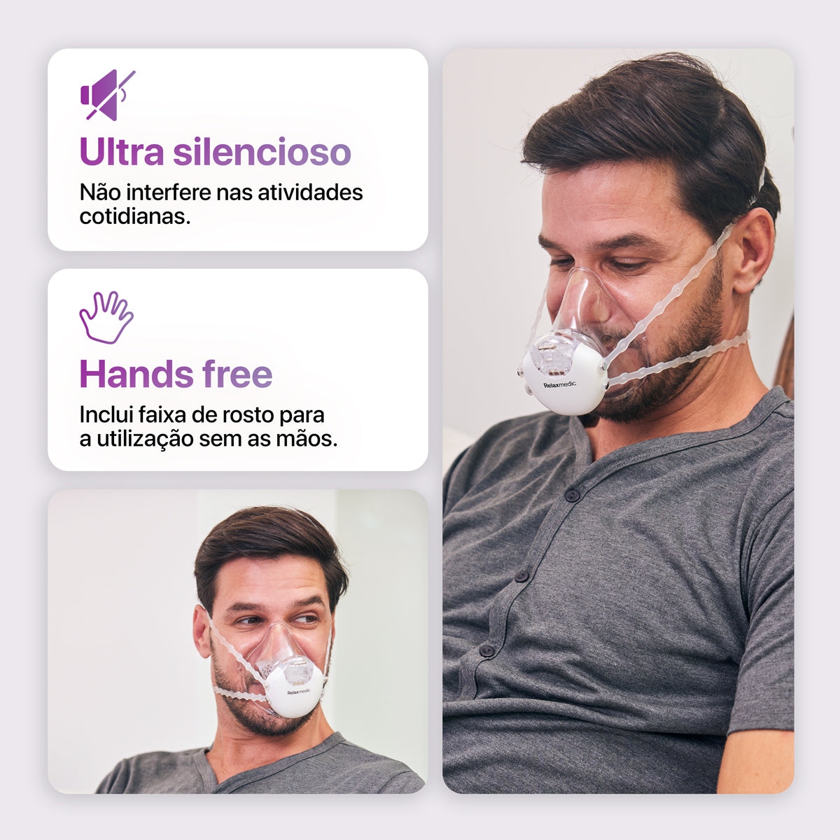 Inalador Nebulizador Hands Free Mini Aero Care