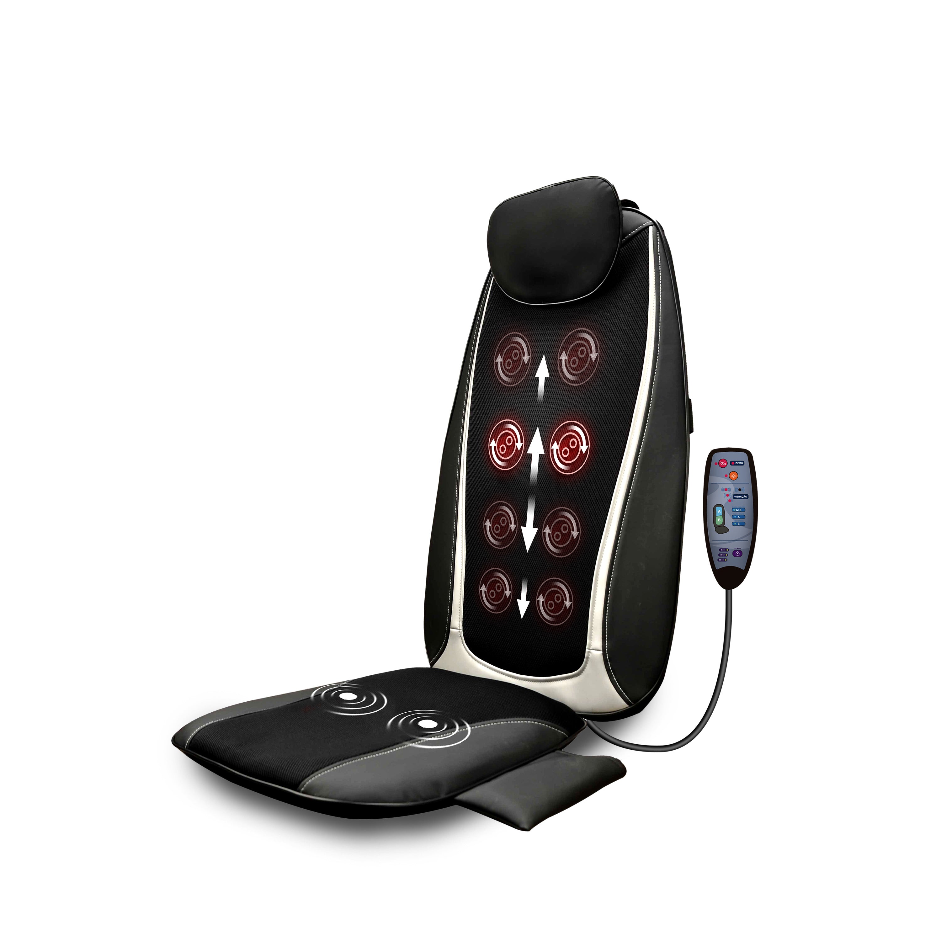 Assento Massageador Shiatsu R18