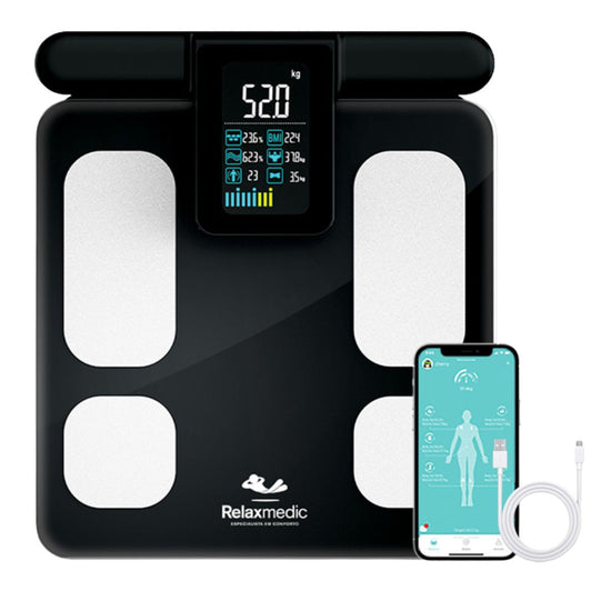 Balança Digital de Bioimpedância BodyScan Pro