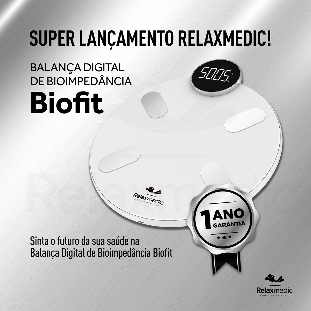 Balança de Bioimpedância Digital Biofit