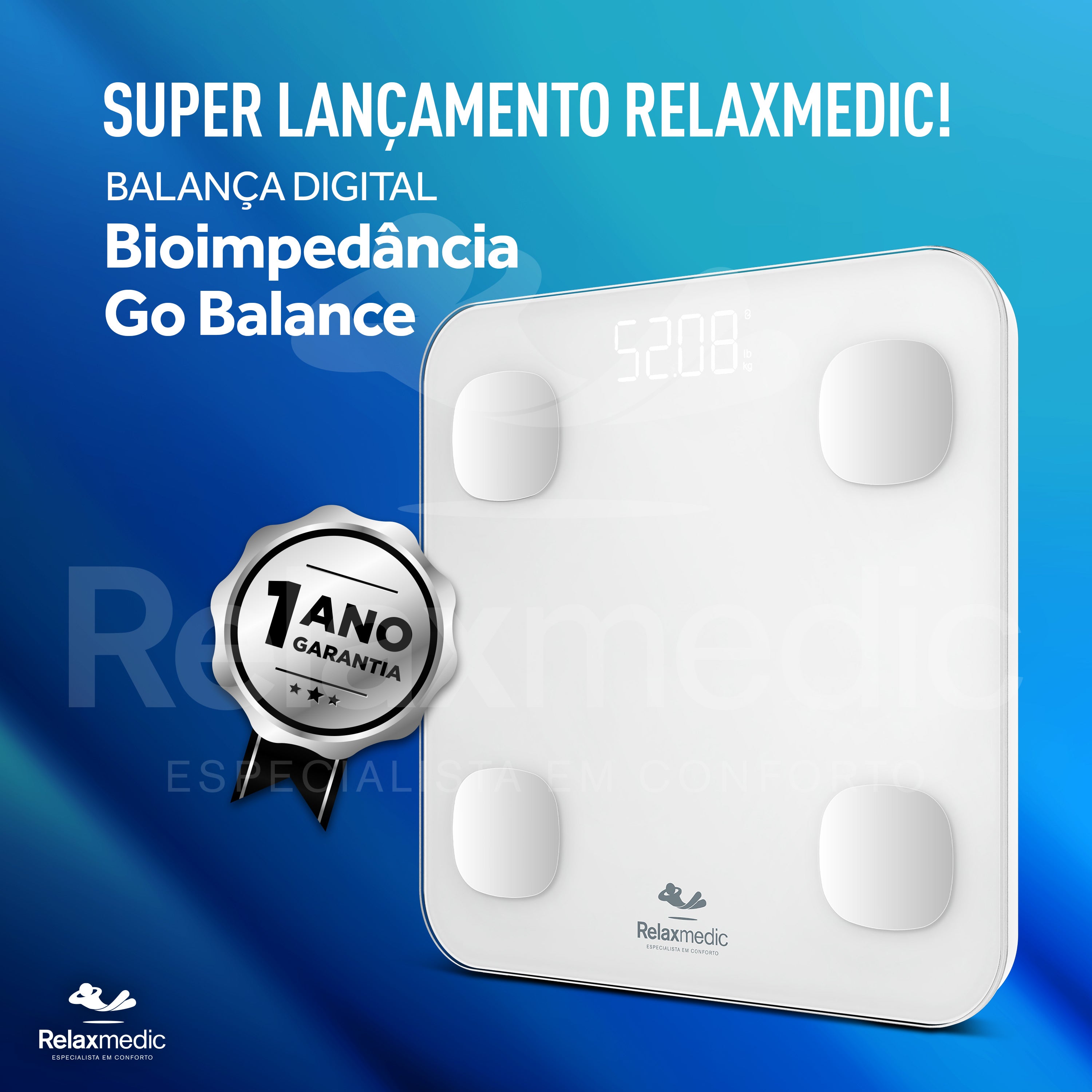 Balança de Bioimpedância Go Balance