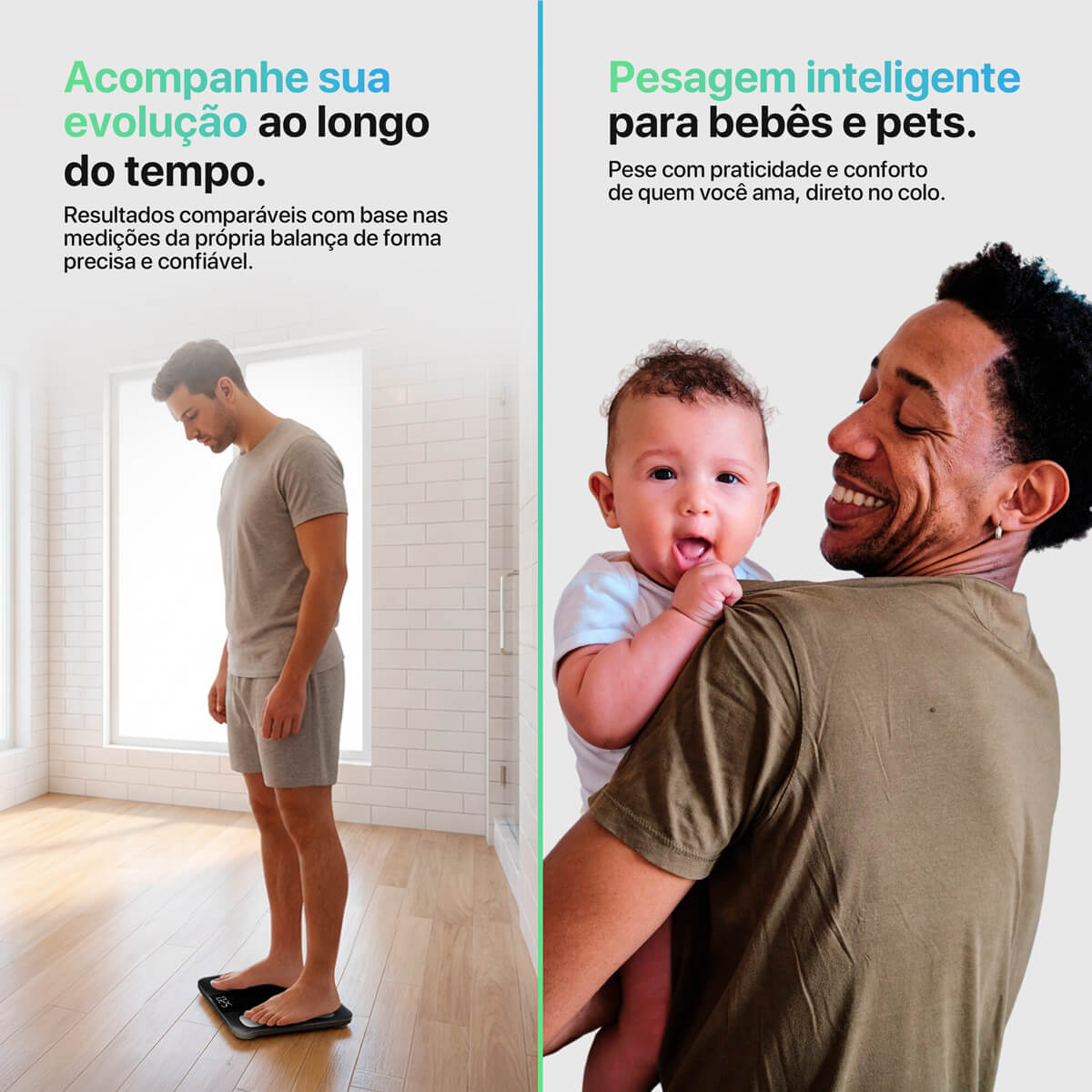 Balança Digital de Bioimpedância Smart Neo