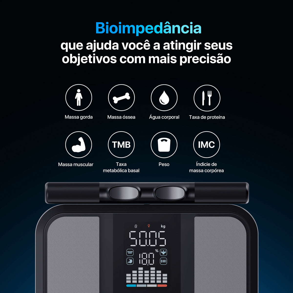 Balança De Bioimpedância Nivora