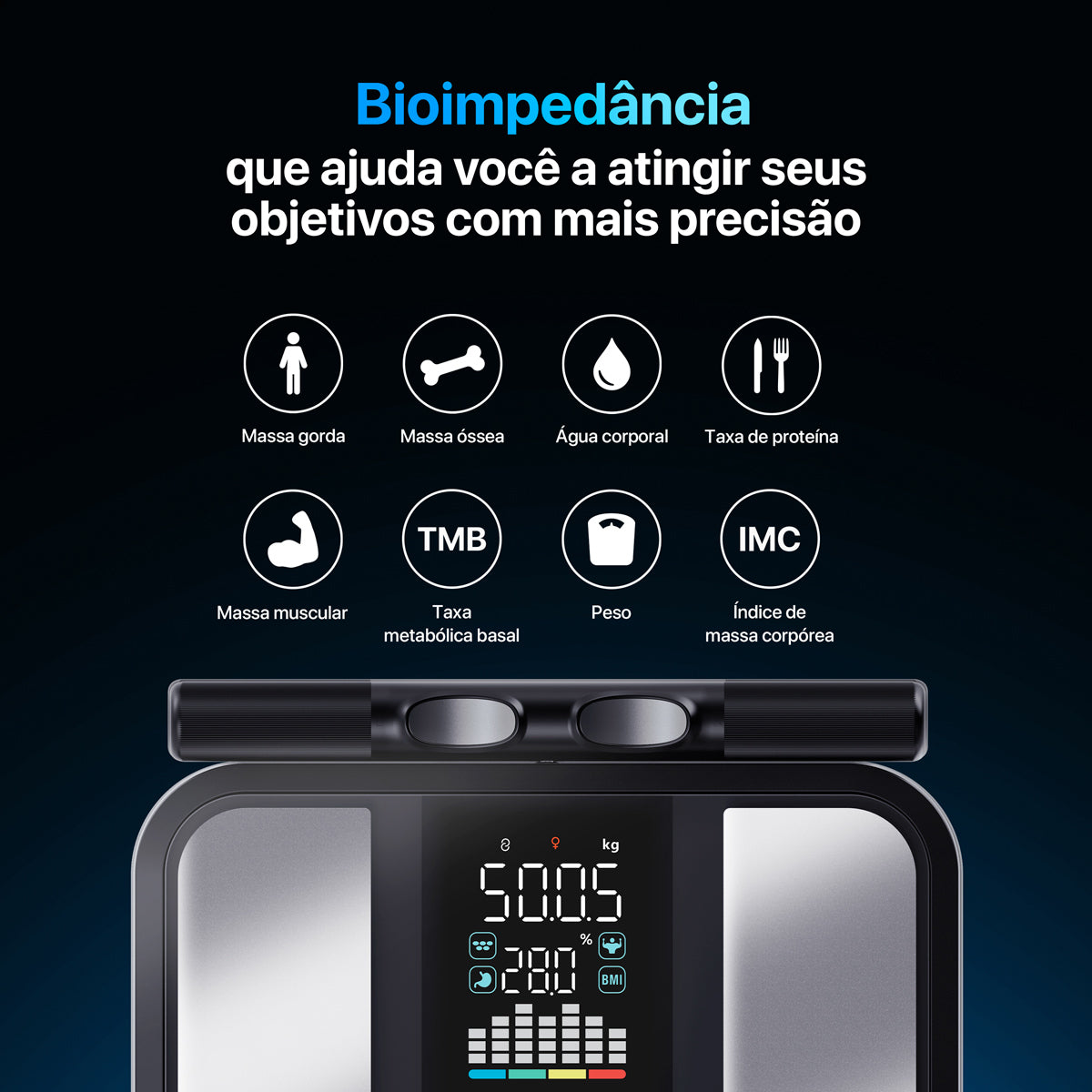 Balança De Bioimpedância Nivora