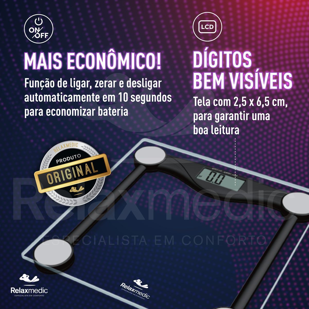 Balança Digital Body Fit