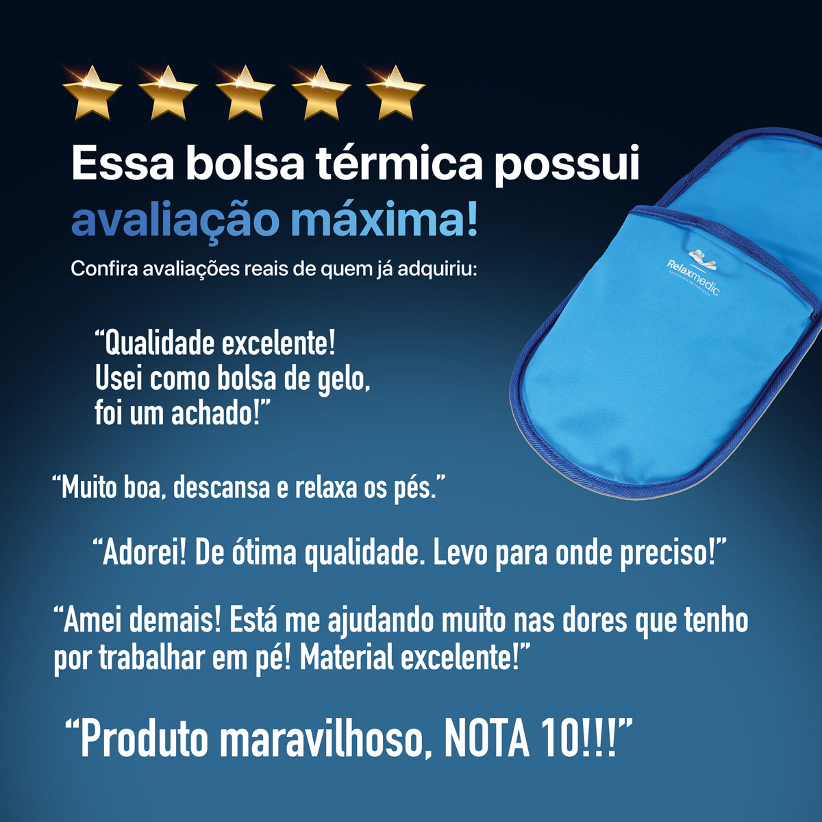 Bolsa Térmica Quente e Fria para Pés Slipper Pantufas