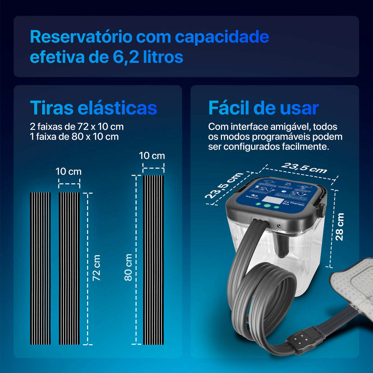 Balde de Gelo de Compressão Ice Therapy Bo
