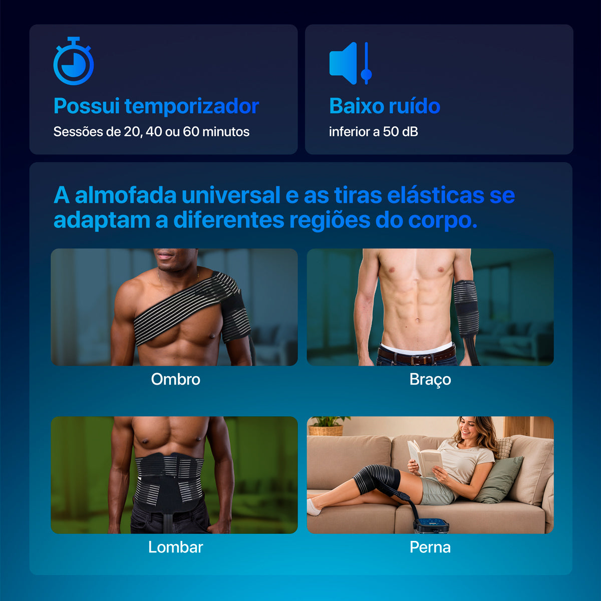 Balde de Gelo de Compressão Ice Therapy Bo