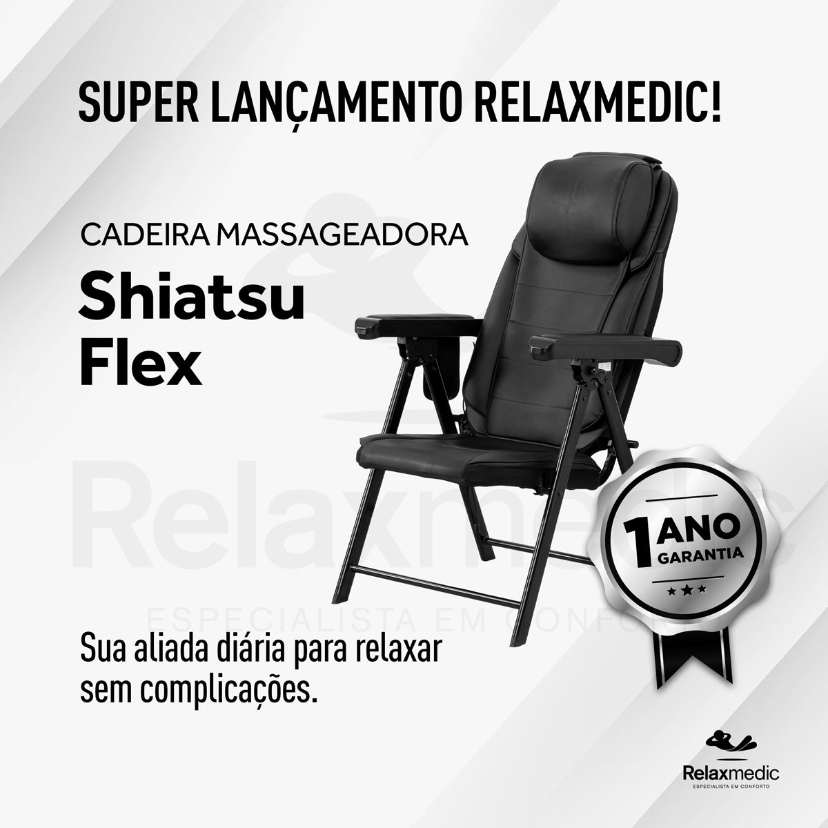 Cadeira de Massagem Shiatsu Flex